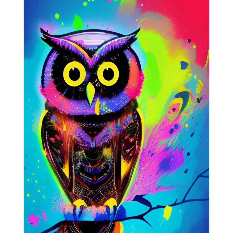 Diamond Painting Kit - Mr Owl