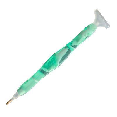 Drill Pen, Resin - Green