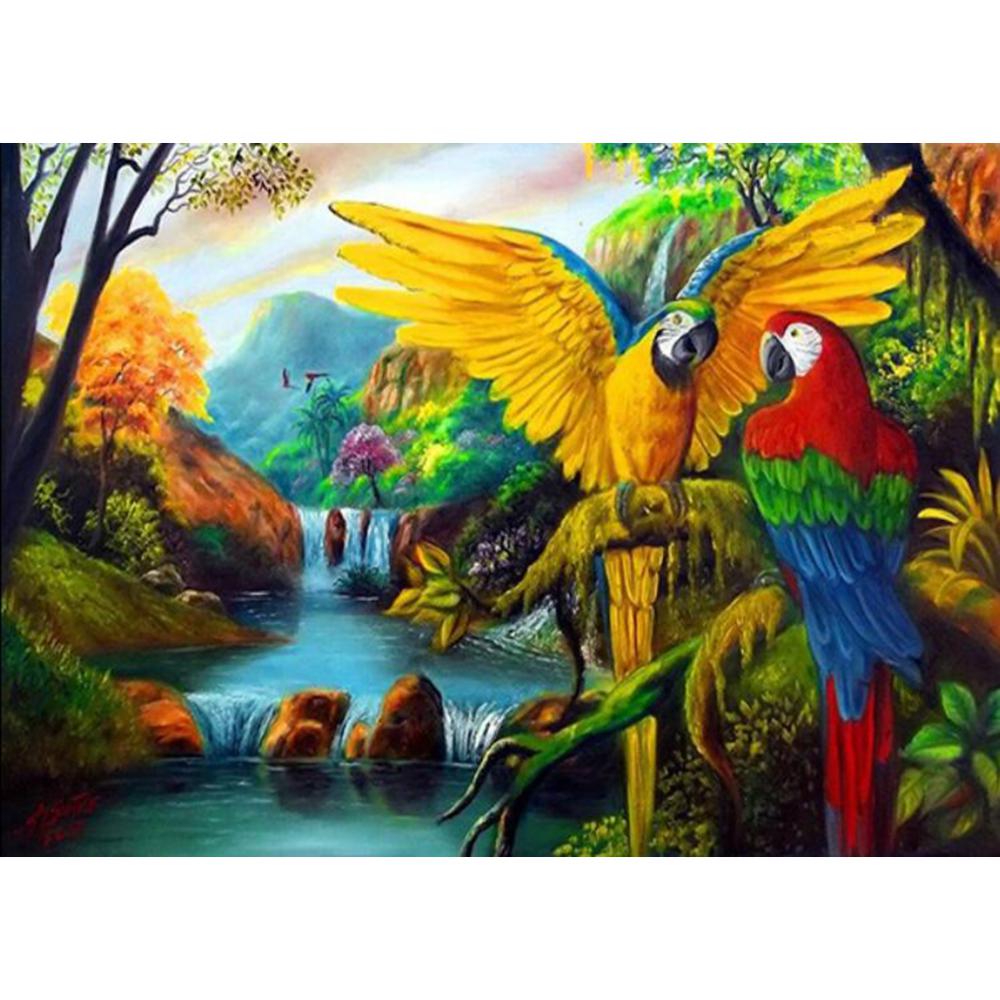 A Diamond Painting Rendering Of Null. Size - 50cm X 40cm
