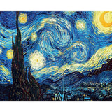 Diamond Painting Kit - Starry Night - Full Coverage, Square or Round Drill - Multiple Sizes - Poured Glue - Diamond Pixels Australia