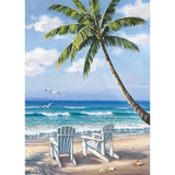 Diamond Painting Kit - Seaside - Full Coverage, Square or Round Drill - Multiple Sizes - Poured Glue - Diamond Pixels Australia